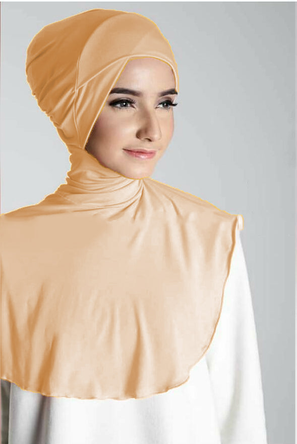 Hulwun Crossed Ninja Hijab Cap
