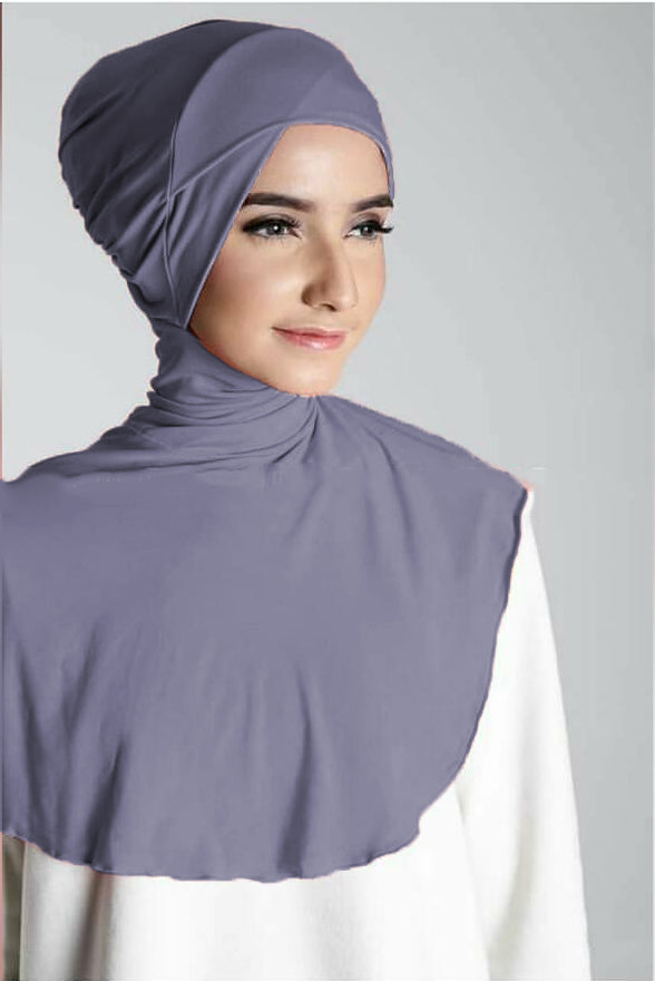 Hulwun Crossed Ninja Hijab Cap