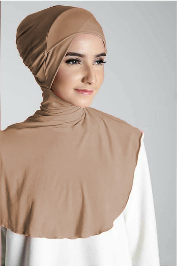 Hulwun Crossed Ninja Hijab Cap