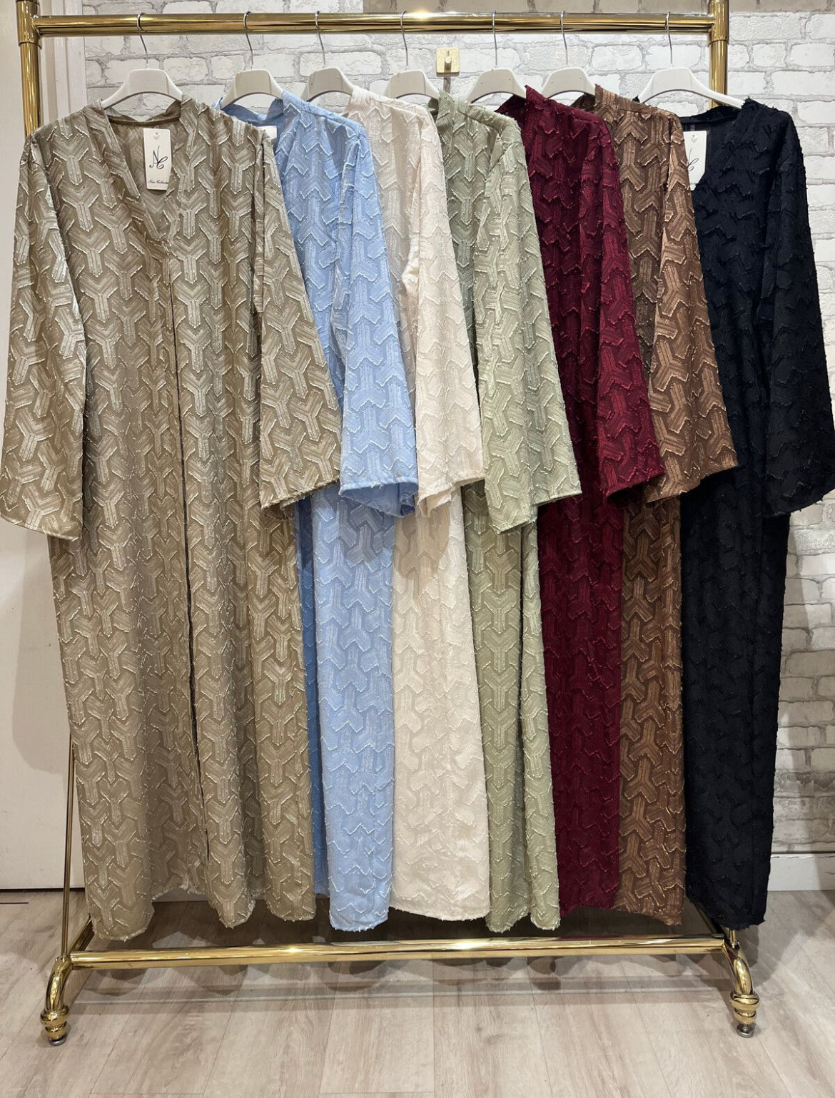 Farah Jacquard Abaya