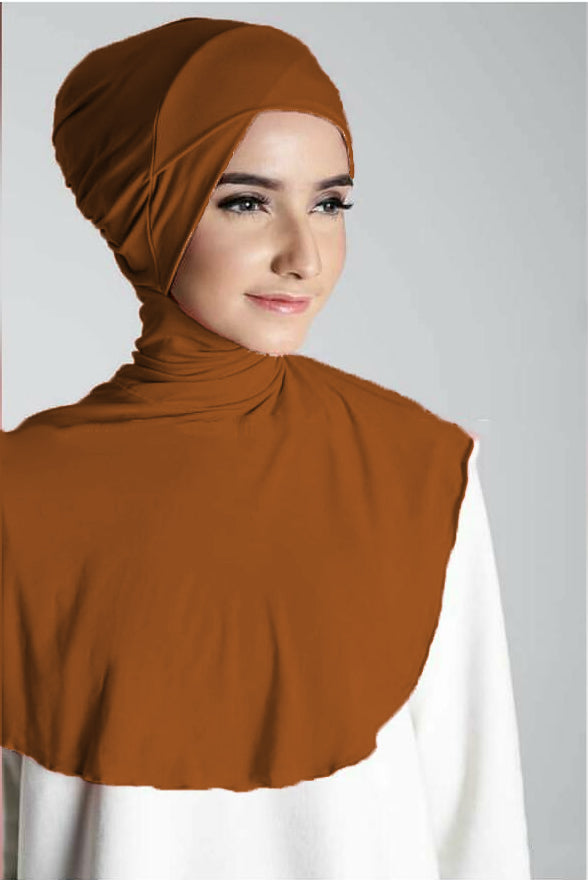Hulwun Crossed Ninja Hijab Cap